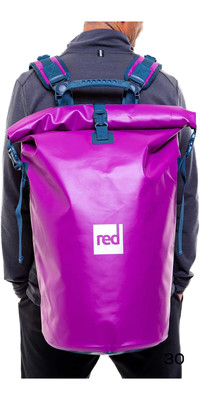 2024 Red Paddle Co 30l Roll Top Dry Borsa Zaino 002-006-000-0039 - Venture Purple