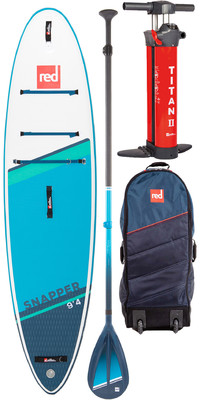 2023 Red Paddle Co Snapper 9'4 Stand Up Paddle Board, Bag, Pump, Paddle & Leash - Cruiser Tough Package