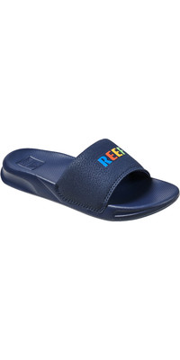 2022 Reef Kids One Slider Flip Flops CI7343 - Reef Multi
