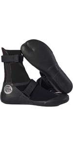 2023 Rip Curl Flashbomb 5mm Runde Zehe Neoprenanzugstiefel 114msa - Schwarz