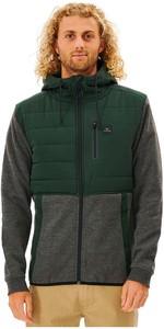 2022 Rip Curl Anti Uomo Series Heatseeker Giacca Con Zip Anti-scivolo Da Uomo Cfehl9 - Deep Forest