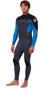 2023 Rip Curl Herren Omega 3/2mm Gbs Back Zip Neoprenanzug 111mfs - Blau