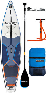 2023 STX 11'6" Windsurf Hybrid Tourer Inflatable Stand Up Paddle Board Package - Paddle, Board, Bag, Pump & Leash