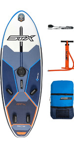 2022 Stx 250 X 84 Windsurf Gonflable Stand Up Paddle Board Package - Planche, Sac, Pompe