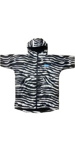 2022 Saltskin Junior Poncho / Change Robe STSKNZBR05 - Zebra
