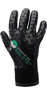 2024 Solite 3:2 Gauntlet Wetsuit Gloves 21016 - Black