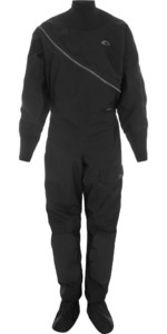 2022 Typhoon Drysuit E Sottopile Da Donna Ezeedon Con Front Zip 100187 - Nero / Grigio