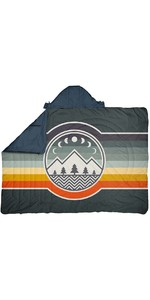 2022 Voited Core Recycled Ripstop Travel Blanket V21UN02BLPBT - Camp Vibes / Greengabel