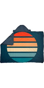 2022 Voited Core Recycled Ripstop Travel Blanket V21UN02BLPBT - Sunset Stripes