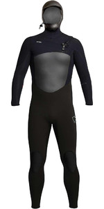 2023 Xcel Mens Infiniti X2 5/4mm Hooded Chest Zip Wetsuit MR54ZH20 - Black