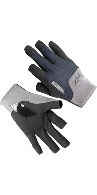 2022 Zhik Full Finger Deck Gloves GLV-16 - Grey