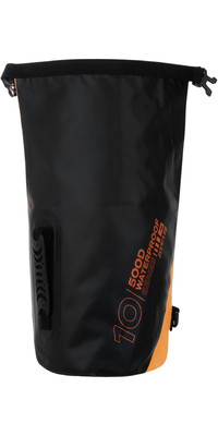 2024 Zone3 10L 500D Waterproof Dry Bag SA22WPDB113 - Orange / Black