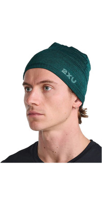2023 2XU Ignition Beanie UQ6685f - Pine / Pine Refletor