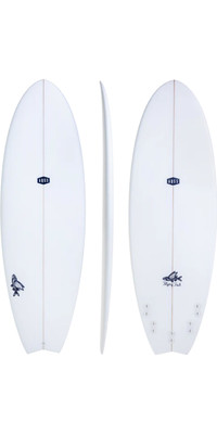 2024 AQSS Poisson Volant Clearskin Funboard 13047 - White