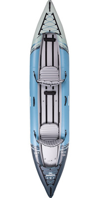 2024 Caiaque Aquaglide Cirrus Ultralight 150 para 2 pessoas AG-K-CIR - Azul / Cinzento