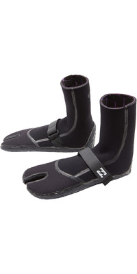 2023 Billabong Furnace Comp 3mm Split Toe Wetsuit Boots ABYWW00107 - Musta