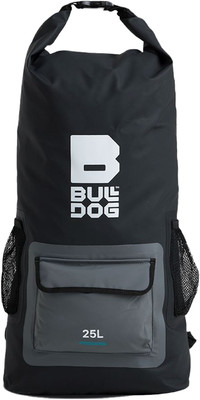 2024 Bulldog 25l Dry Rucksack Bddbp-25 - Schwarz / Petrol