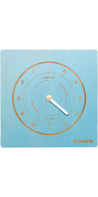 2024 Bulldog Bamboo Tide Clock Bdtc1 Mit Einem Zifferblatt
