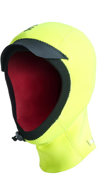 2024 C- Skins Junior Wired 2mm Neoprene Wetsuit Hood C-HOWIJ - Flo Yellow