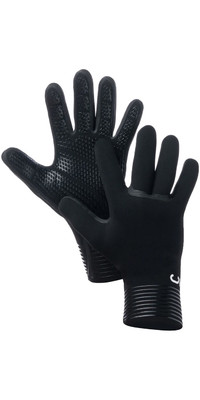 2024 C-Skins Wired 3mm Neopren Neopren Handschuhe C-GLWI3 - Schwarz