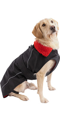2024 Dryrobe Dog Coat V3 DRV3 - Black / Red
