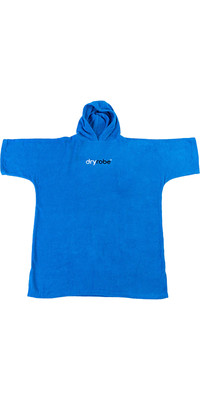 2023 Dryrobe Organic Cotton Hooded Towel Change Robe V3 DOCTV3 - Cobalt Blue