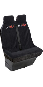 2023 Dryrobe Water Repellent Double Car Seat Cover V3DRDCSC - Black