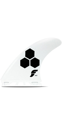 2023 Futures AM2 Thermotech Tri Large Surfboard Fins FTAM2 - White