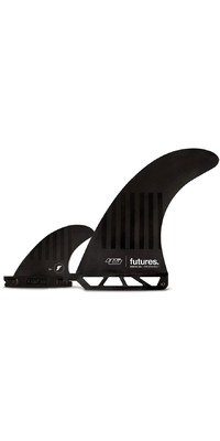 2023 Futures Hayden Shapes Alpha 2+1 Surfboardvinnen FAHS7 - Zwart