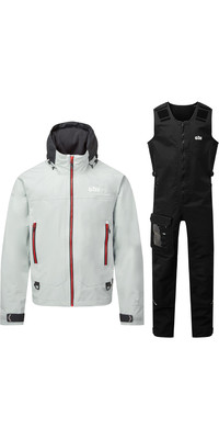 2024 Gill Verso Inshore Racing Jacket & Trouser Combi Set V101jv101t - Light Grey