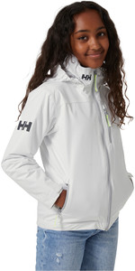 2023 Helly Hansen Junior Crew Midlayer Jacket 41637 - Weiß