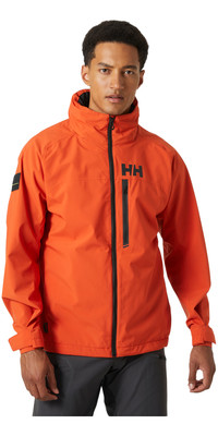 2023 Helly Hansen Mens HP Racing Hooded Sailing Jacket 34376 - Patrol Orange
