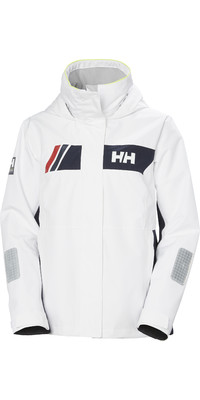 2023 Helly Hansen Womens Newport Inshore Sailing Jacket 34335 - White