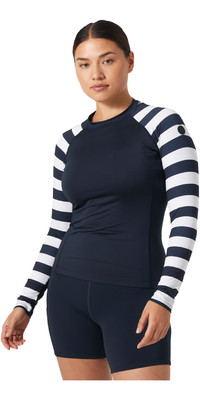 2023 Helly Hansen Vesturio De gua Para Mulher Lycra Vest 34321 - Navy Riscas