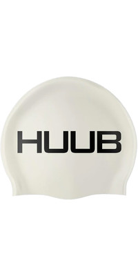 2023 Huub Silikon-Schwimmkappe A2-VGCAP - White