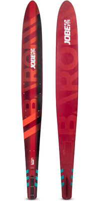 2023 Jobe Baron Slalom Waterskis 262322001 - Red