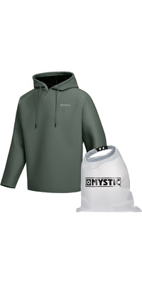 2023 Mystic Haze 2mm Neopren Hoodie & Drybag Bundle 35017.230340 - Dark Olive