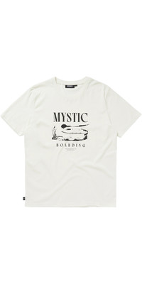 2023 Mystic Tee-shirt Kraken Pour Homme 35105.230156 - Blanc Cassé