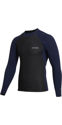2023 Mystic Uomini Star 2mm Top Da Surf A Maniche Lunghe 35001.230171 - Navy