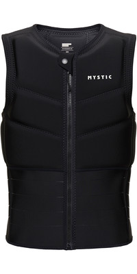 2024 Mystic Mens Star Front Zip Impact Vest 35005.23023 - Black