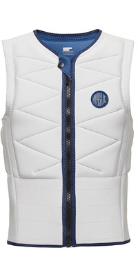 2024 Mystic Hommes Outlaw Front Zip Impact Vest 35005.230225 - Off White