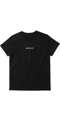 2023 Mystic Dames Brand T-shirt 35105.23018 - Zwart