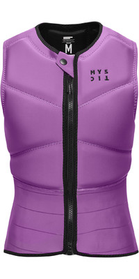 2023 Mystic Dames Star Front Zip Impact Vest 35005.230232 - Sunset Purple