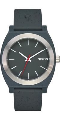 2023 Nixon Time Teller Opp Horloge A1361 - Asfalt Spikkel
