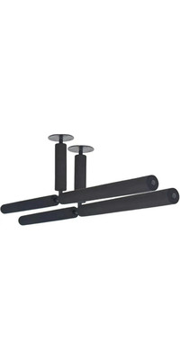2024 Northcore Double Ceiling Board Storage Rack NOCO144 - Black