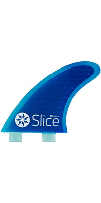 2024 Northcore Slice Ultralight Hex Core S3 FCS Compatible Surfboard Fins SLI-01 - Blue