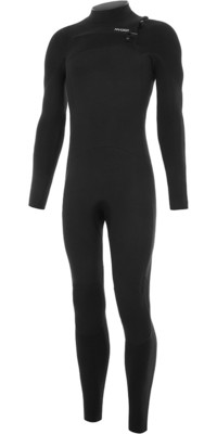 2023 Nyord Mens Furno Ultra Plus 5/4mm Chest Zip Wetsuit FUPM54001 - Black