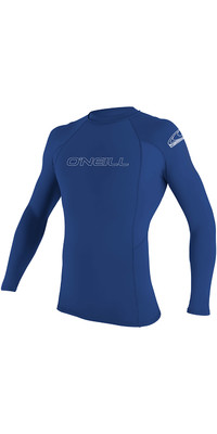 2023 O'neill Homme Basique Skins Manches Longues Crew Lycra 3342 - Pacific 
