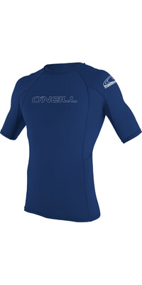 2024 O'Neill Mens Basic Skins Short Sleeve Lycra Vest 3341 - Navy