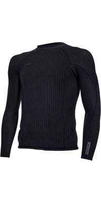 2023 O'Neill Mens Hyperfreak Comp-X 2mm Long Sleeve Wetsuit Top 5488 - Black